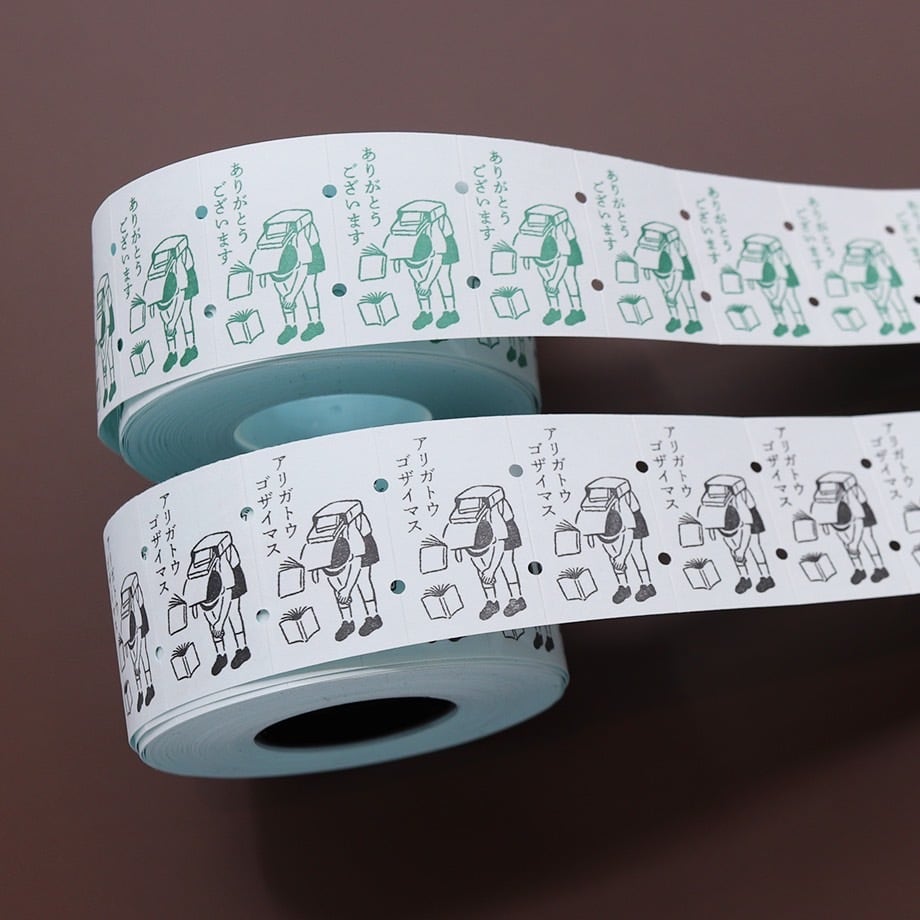 36×羅久井ハナ ラベラーロールシールL ありがとうございます