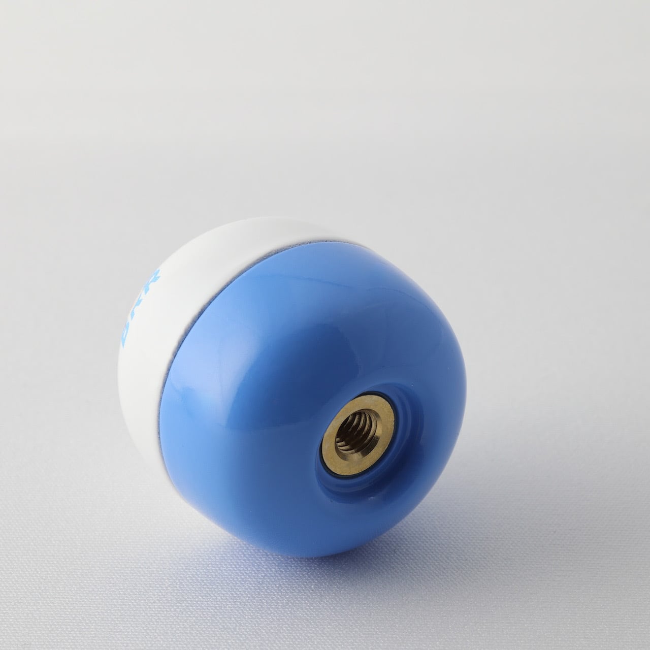 と*も様 brr BRR カプセルトイトップM レバーディスク蒼輪ちなみ Gloss Touch | Lightweight Capsule Toy Top | M | White/light blue