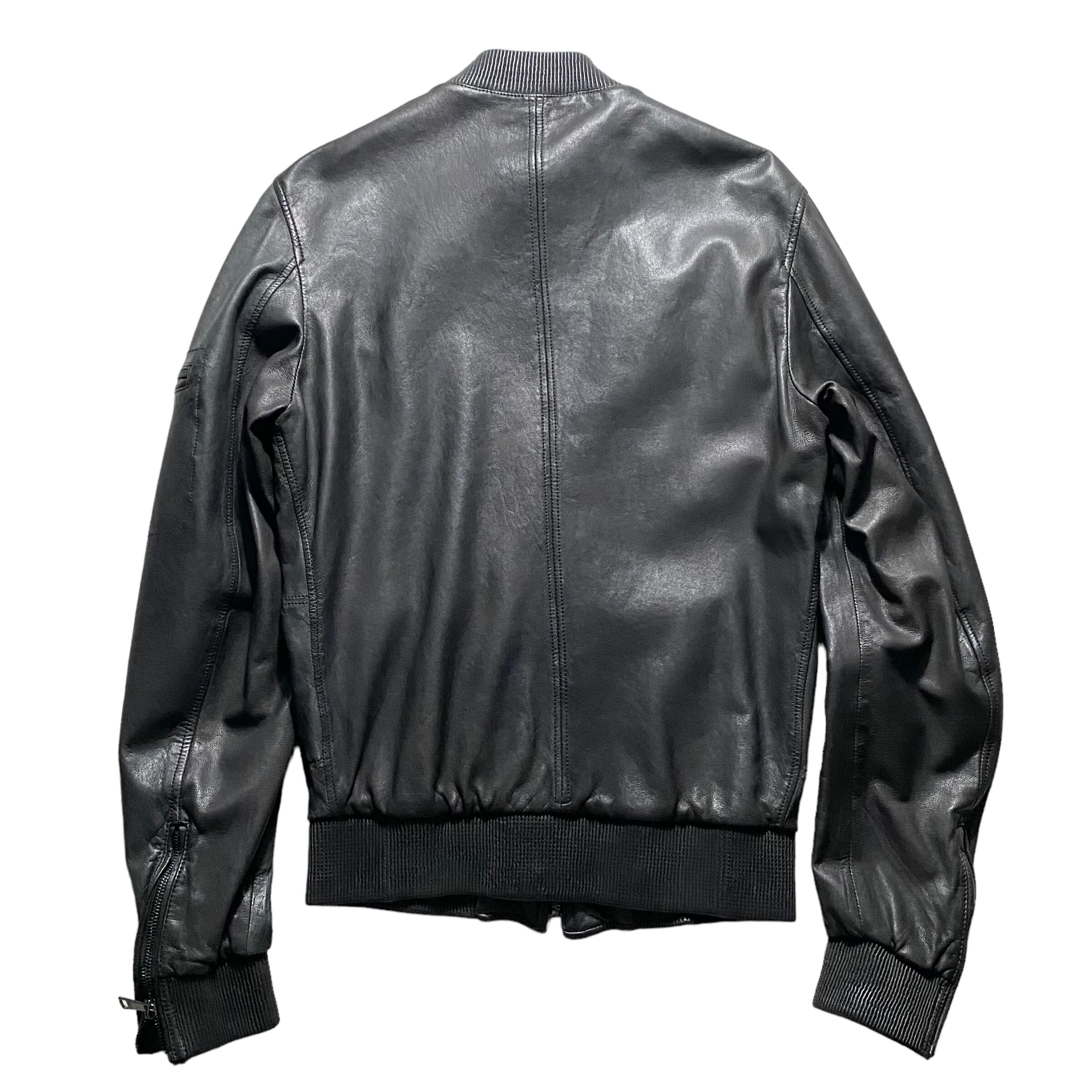 DOLCE&GABBANA multi-zip leather jacket | PAY ID