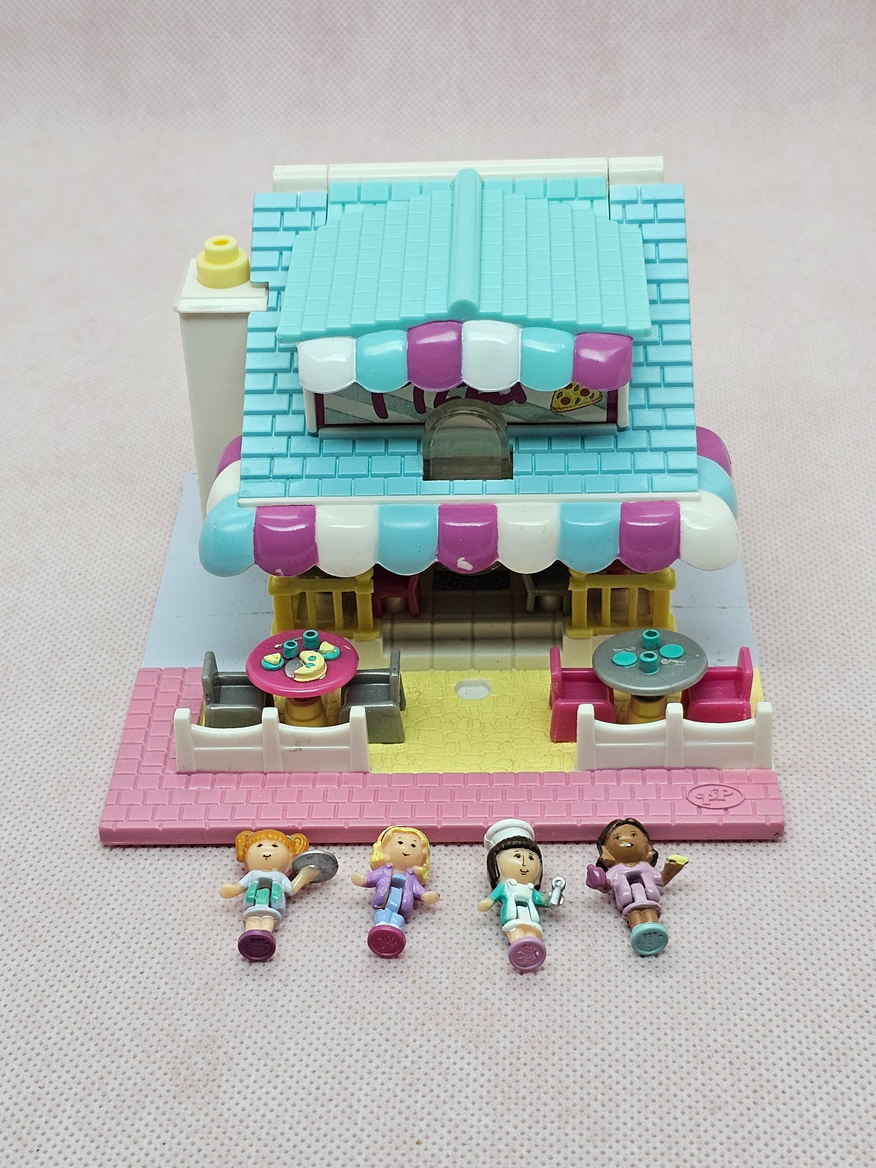 ライトアップピザ屋さん 1993年 完品　ポーリータウンシリーズ