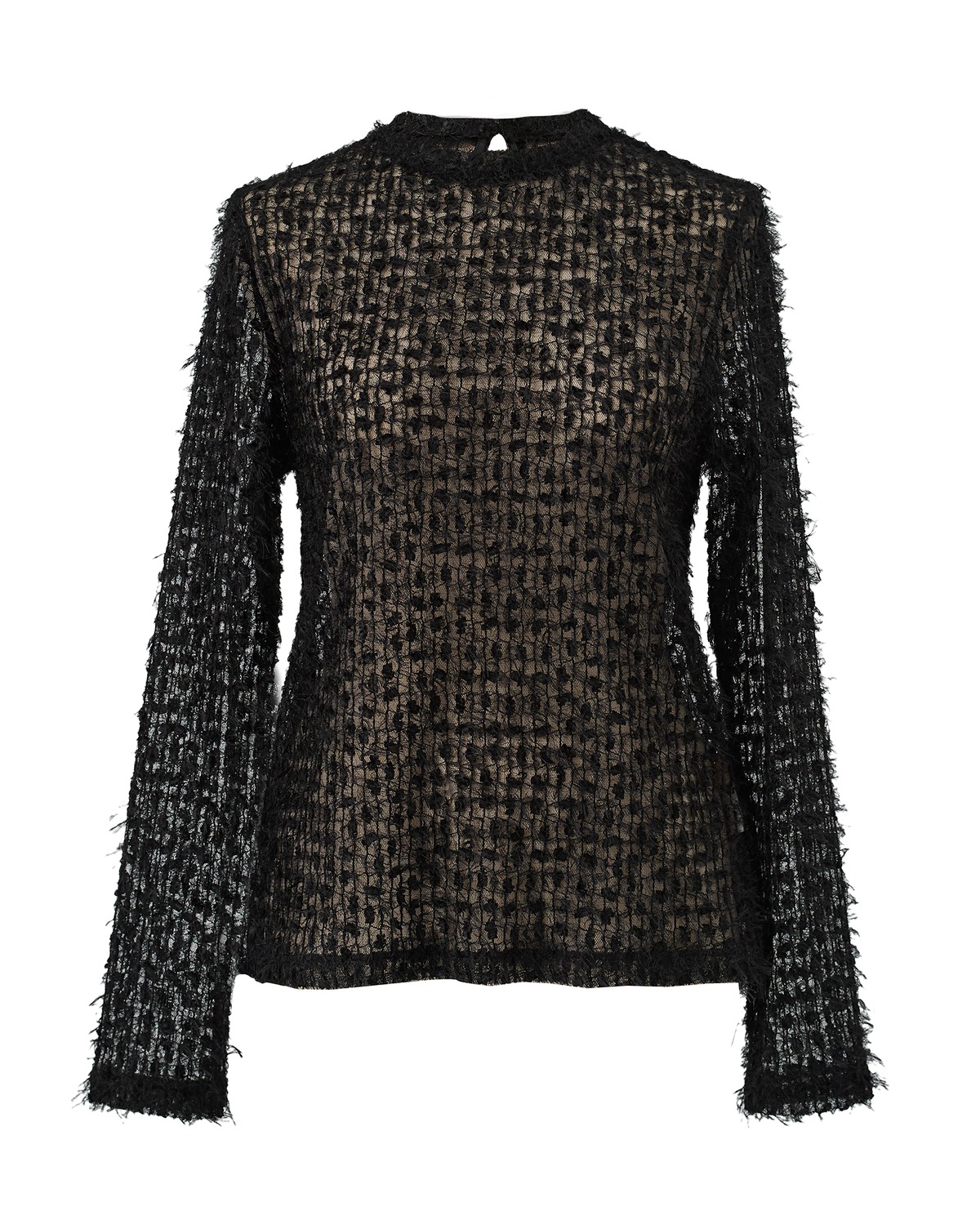 チュールシアートップス Beatrice ブラック | Cygne 