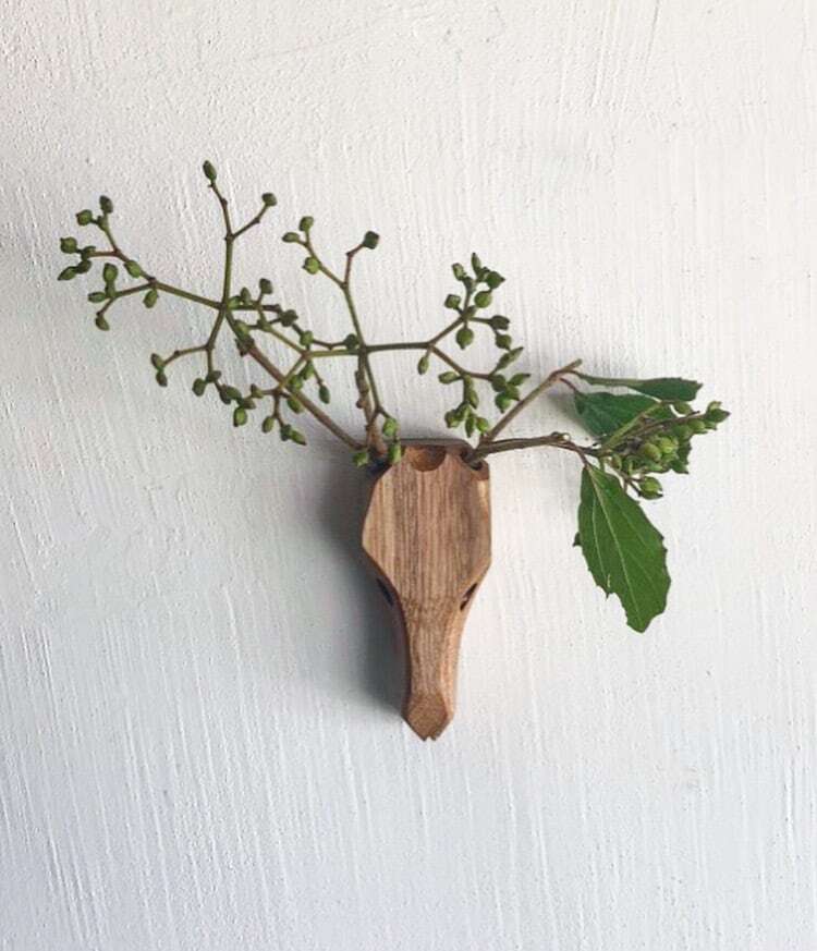 Ocho Camp 壁掛けオブジェ シカ | one4