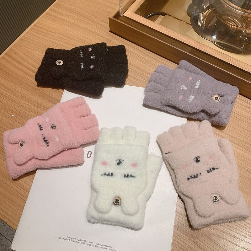 グローブ ウィンターベルベット 大人ガーリー スウィート キュート カジュアル 冬物 ブラック・アイド・ピーズ54278893796