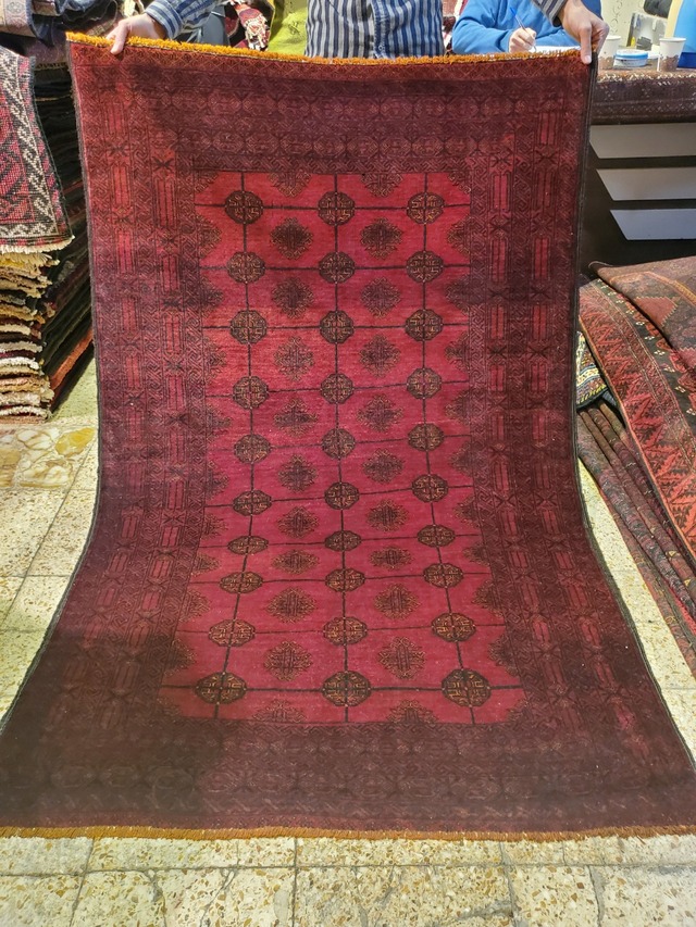 【価格訂正済】絨毯クエスト46 前編【No.47】 ※現在、こちらの商品はイランに置いてあります。ご希望の方は先ずは在庫のご確認をお願いします。