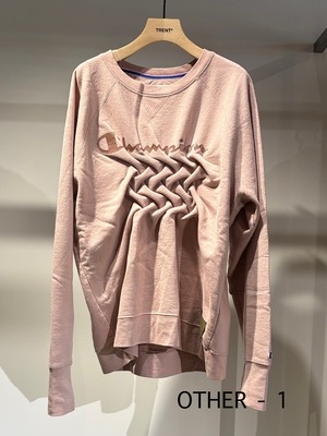 【26AW | WOMEN】Create Clair クリエイトクレイル / スウェット / REMAKE SWEAT - FRONT  99R12-009