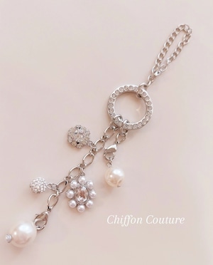 crystal bag charm