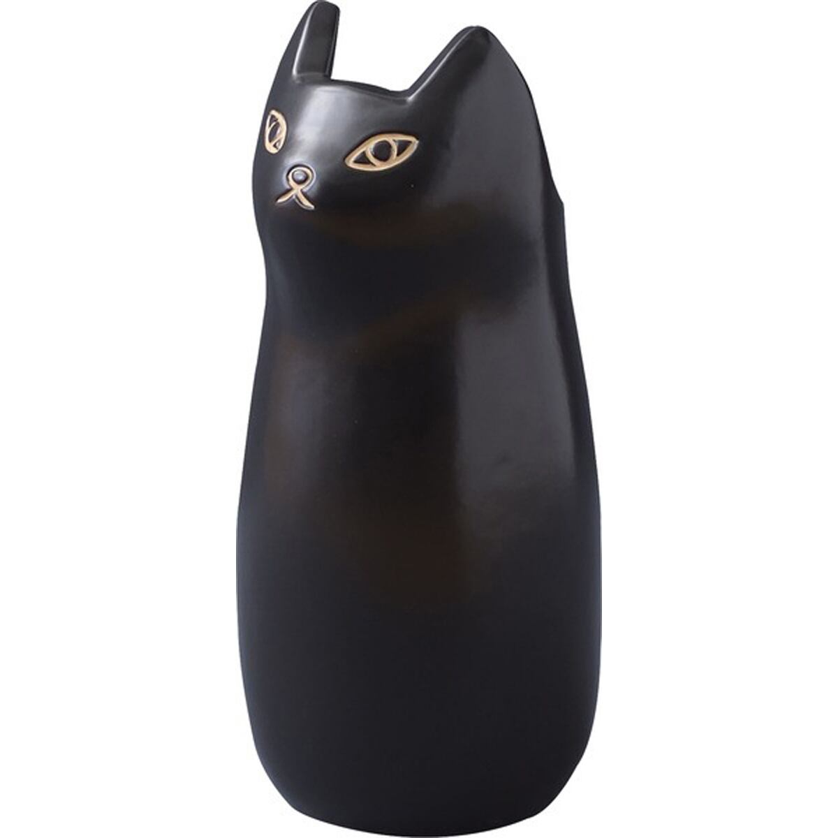 傘立て CLY-13BK CLY-13BR CLY-13WH シンプル 傘入れ 玄関 スッキリ かさ 収納 陶器 マット コンパクト スリム ねこ 猫 かわいい フラワーベース ポスター収納 室内 室外