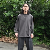 INTÉRIM / HIGH GAUGE SUVIN JERSEYE L/S TEE