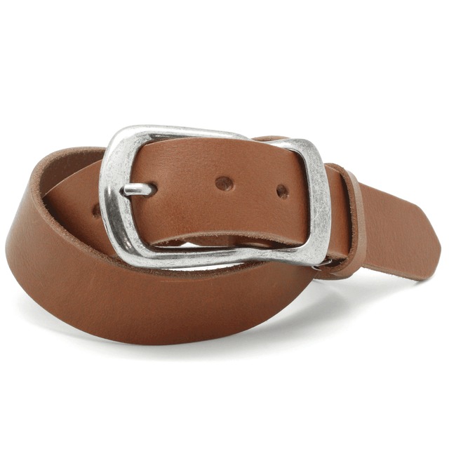 LOCAL WORKS　栃木レザーベルト　065L　”バケッタレザー”使用　エアロダイナミックバックルベルト　帯幅4㎝　男女兼用　バックル交換可能　長さ調整可　レザーベルト　革ベルト　ベルト　シュリンク加工