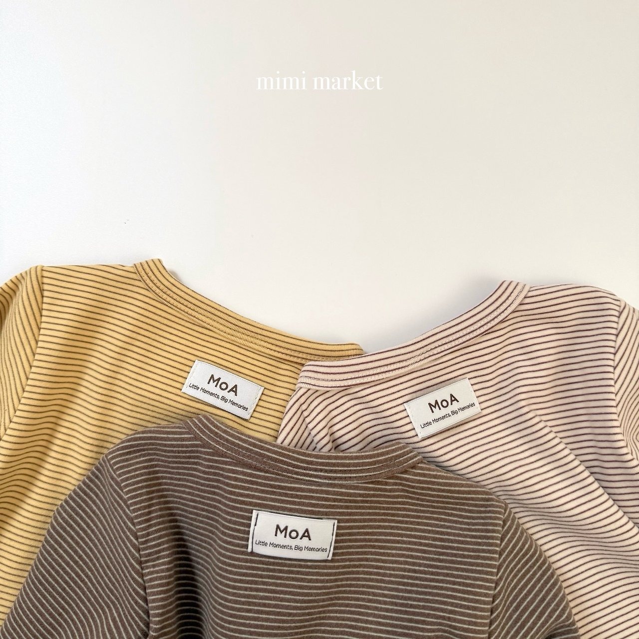 ミミマーケット / mimimarket / ベーグルボーダーT / 韓国子供服 / キッズ / 26winter〖取寄〗*S~L*