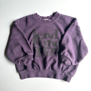 Fade Logo Sweat Shirt【90-130cm】Purple