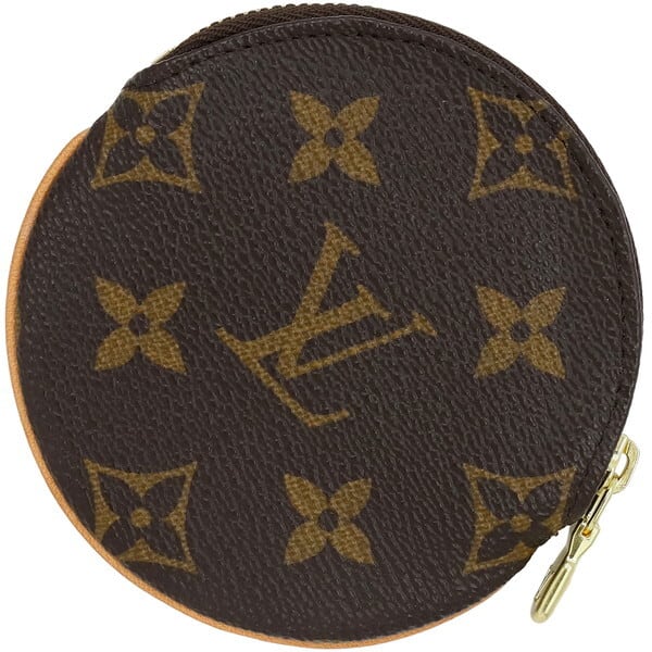 美品✨ルイヴィトン　ケース　モノグラム　ポルトモネロン　丸形 Unused LOUIS VUITTON ルイヴィトン ポルトモネ ロン モノグラム 丸型
