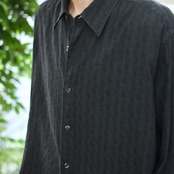 Perry Ellis paisley pattern rayon shirt
