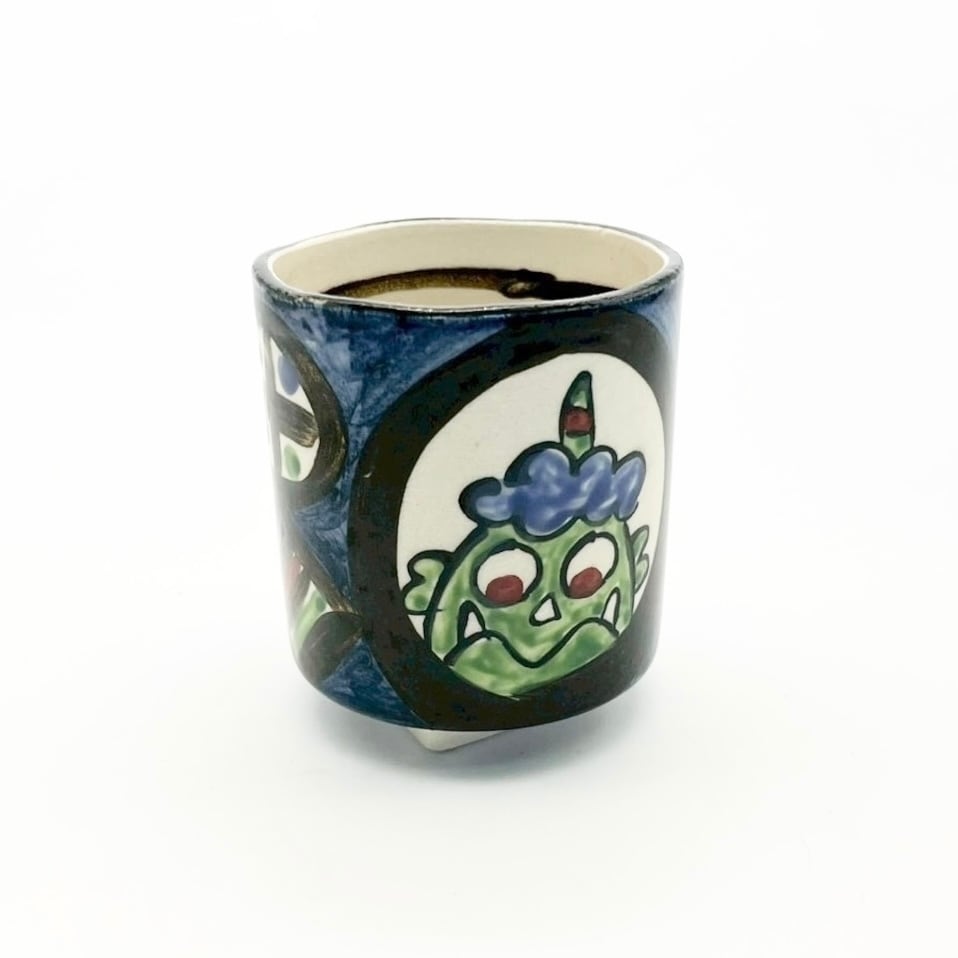 茶色と緑の斑点模様の陶器瓶 緑 | 24to3［西富陶磁器オンラインストア 有田焼・波佐見焼］