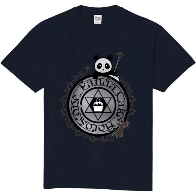 【送料込】オリジナルロゴTシャツ/ネイビー/Panda Cake Horoscope.