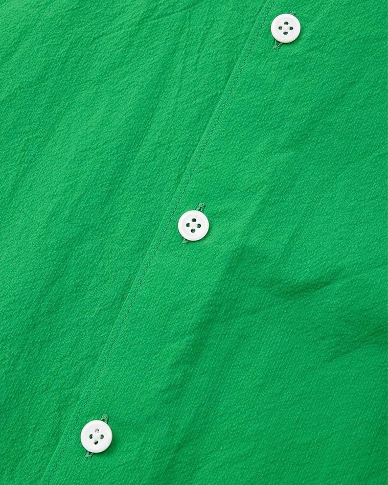 DIGAWEL / Side pocket S/S shirt (GREEN) | THE MODERN AGE
