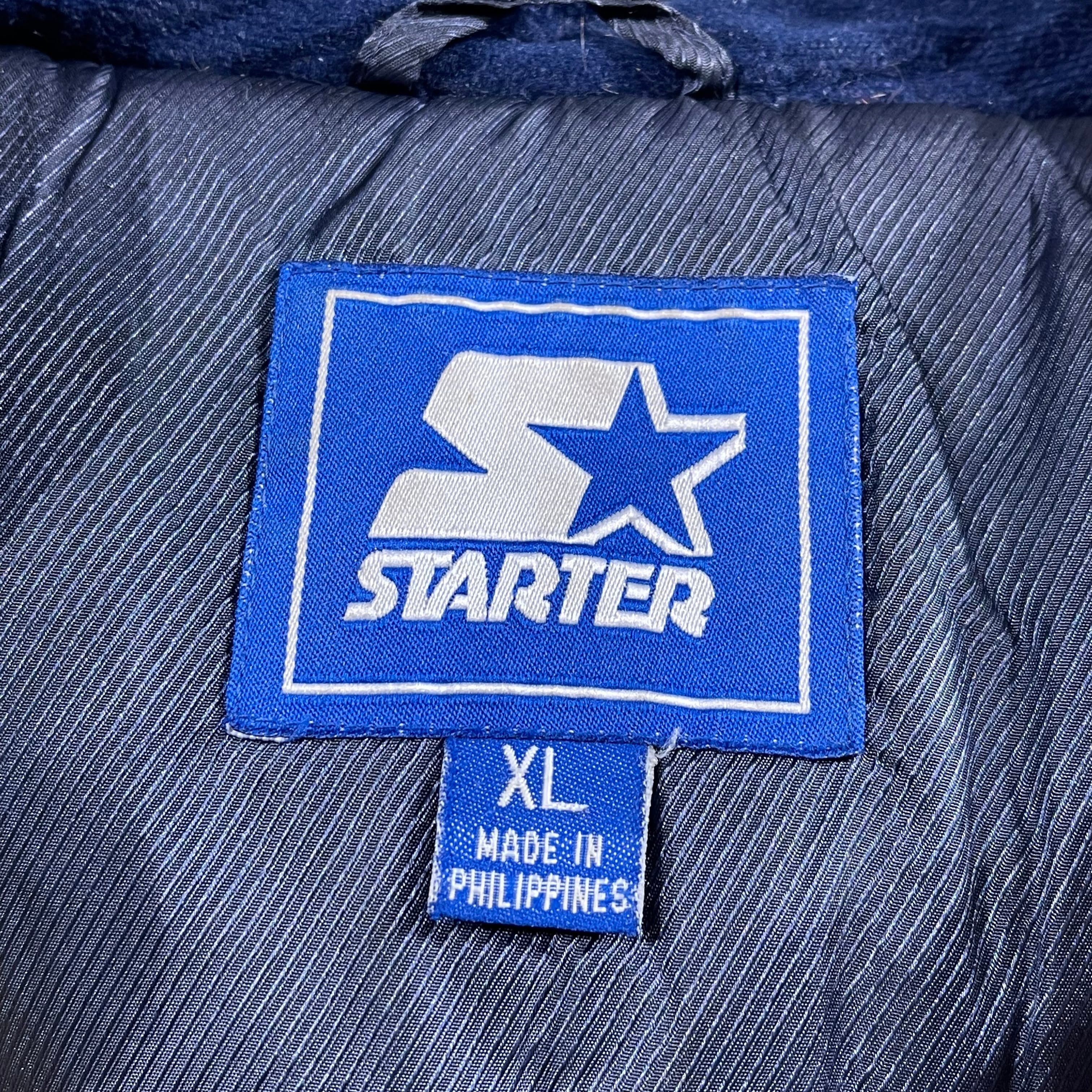 XL』STARTER ノートルダム カレッジ ナイロン プルオーバー ジャケット