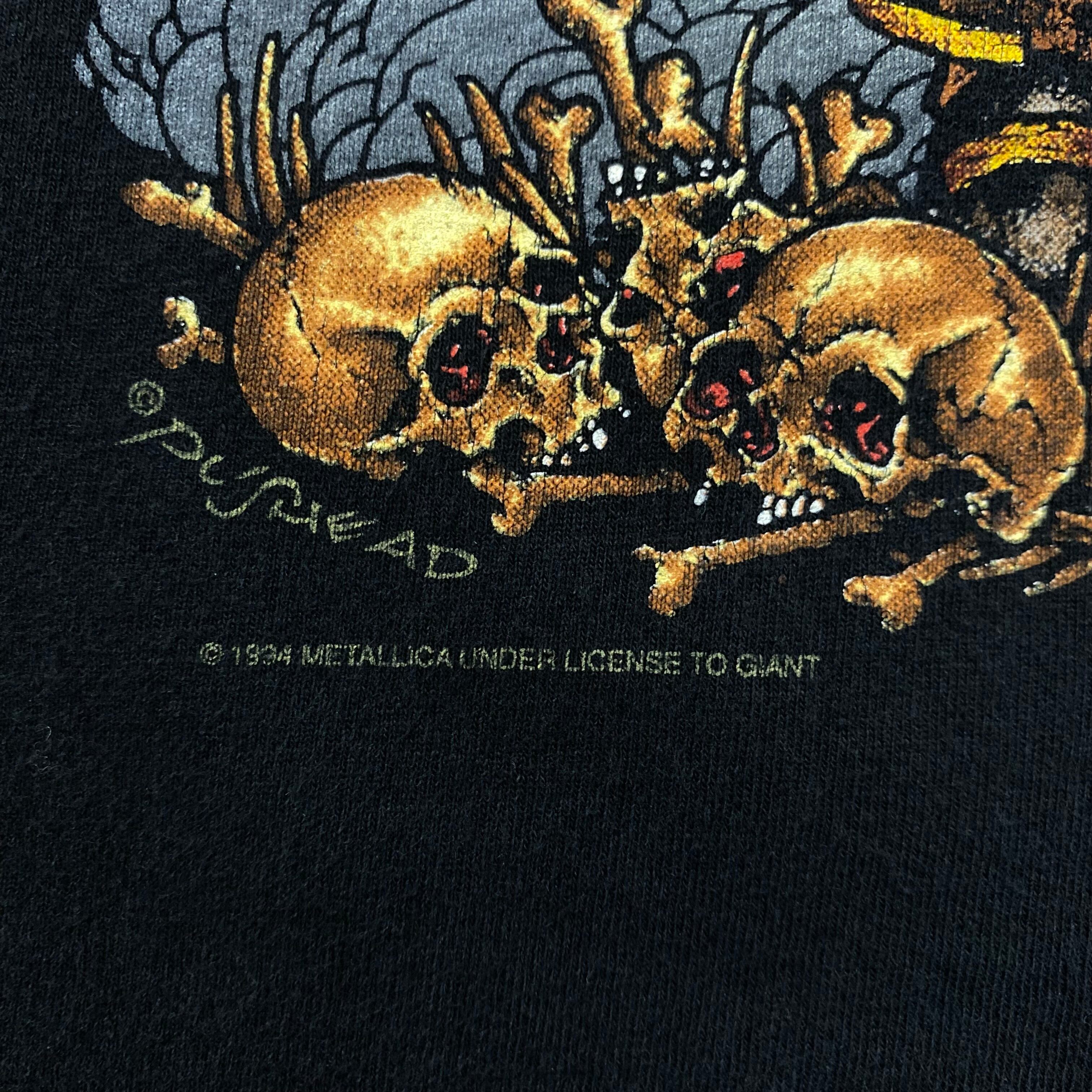 極美品00s/llica Pushead Snake/メタリカ 楽天市場】00s メタリカ Metallica パスヘッド PUSHEAD バンドT