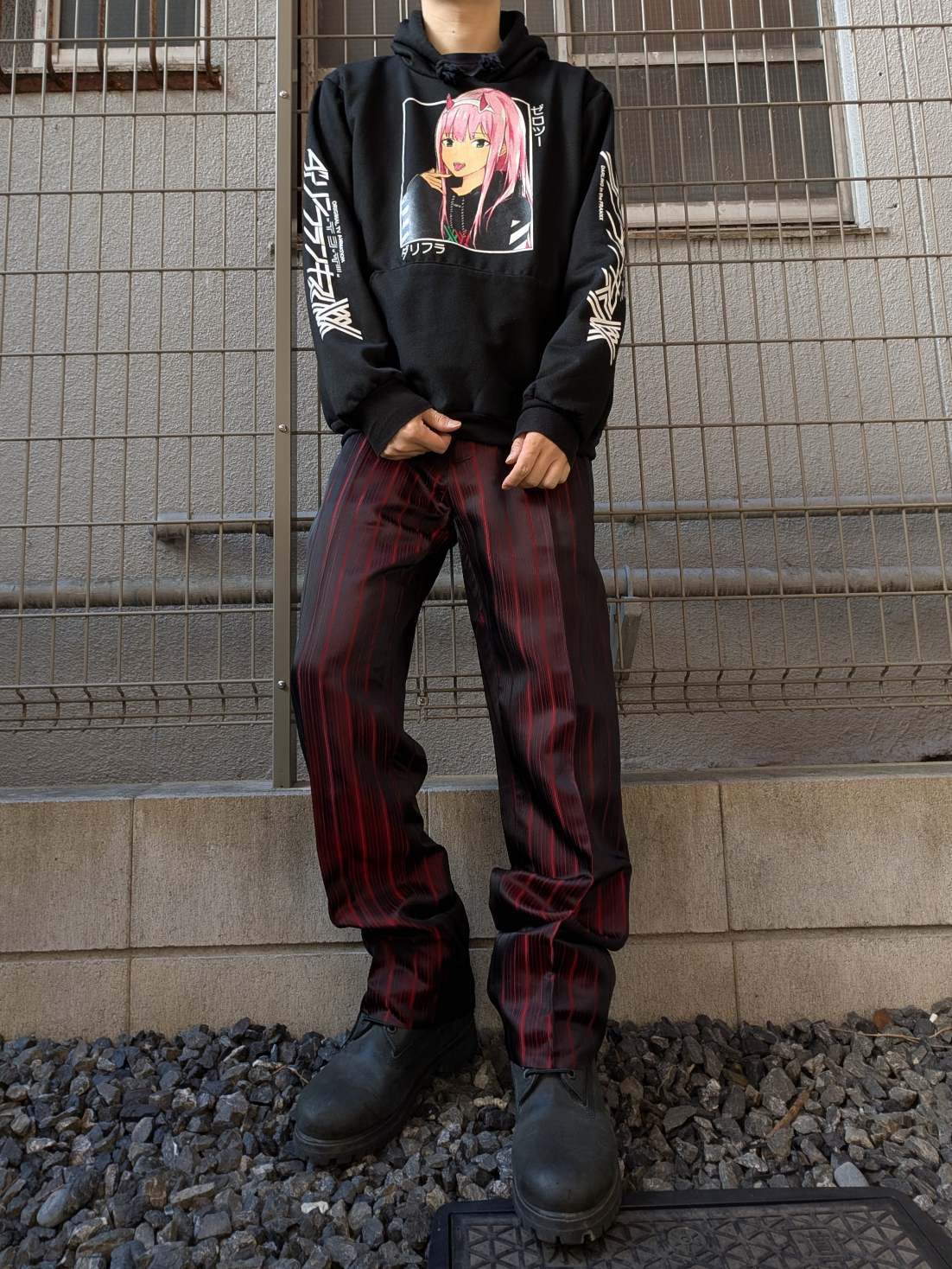 "ダーリン・イン・ザ・フランキス" printed hoodie