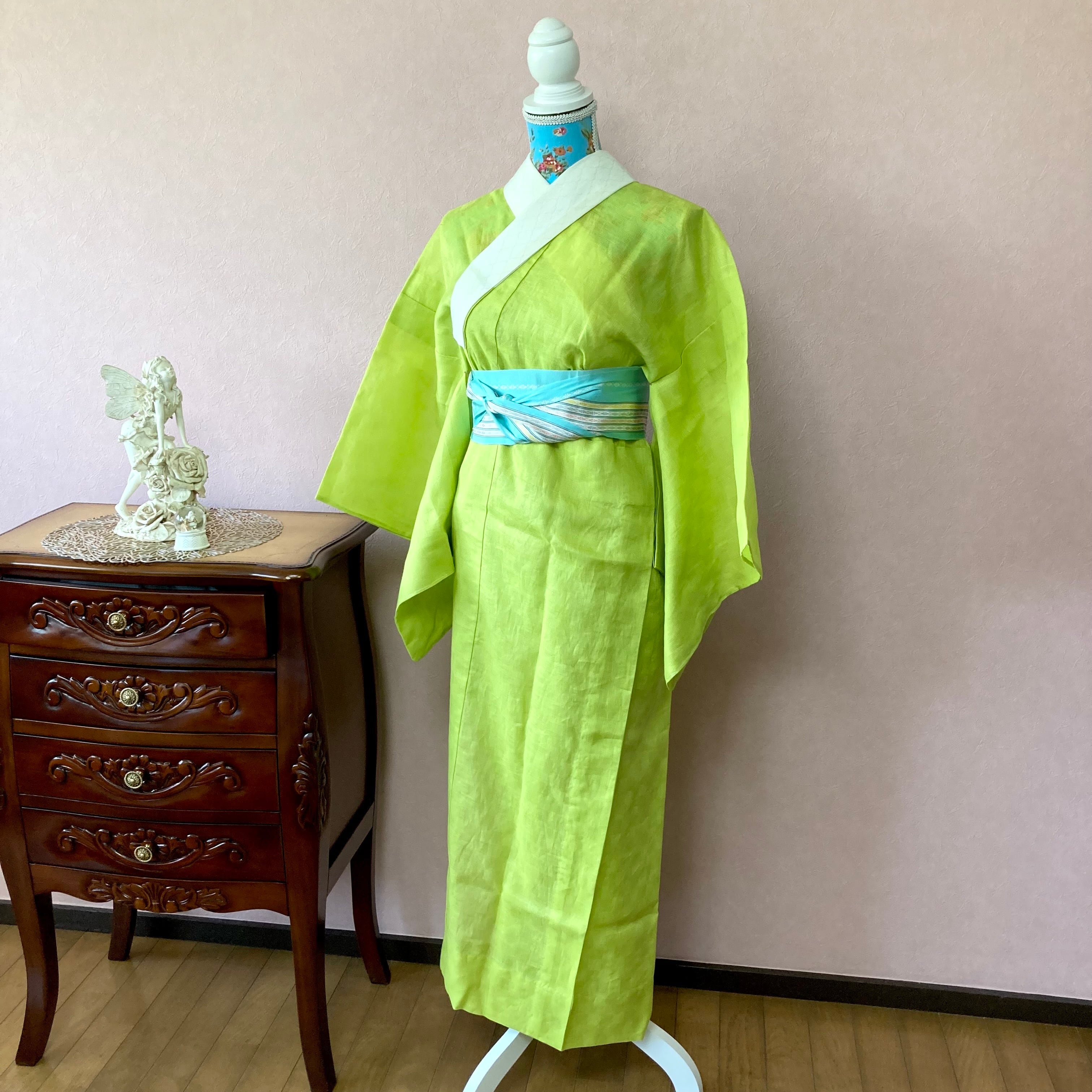 新品> 反物（長襦袢地）本麻襦袢 志賀麻 / 送料無料 / 080616 ※水通し