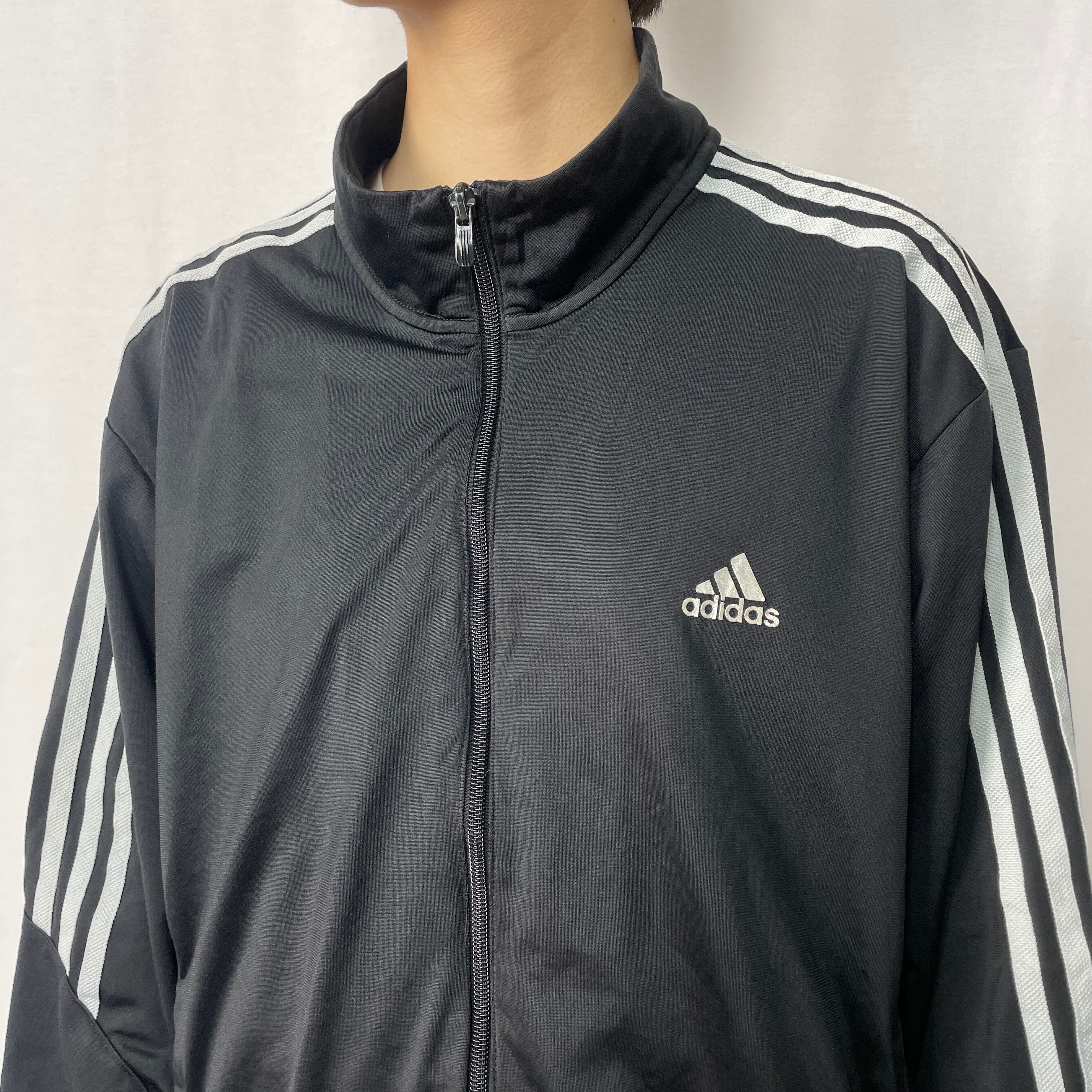 00s adidas トラックジャケット　ジャージ　80s 復刻　Y2K