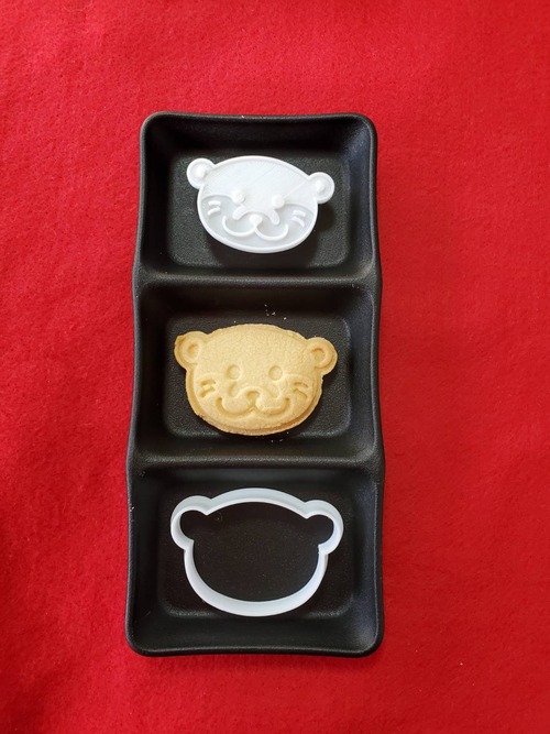 クッキー型 コツメカワウソ