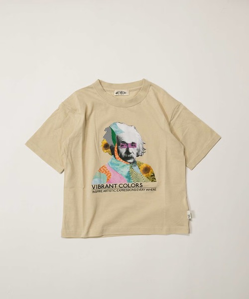 アート×アインシュタイン半袖Tシャツ■80～140cm◾️