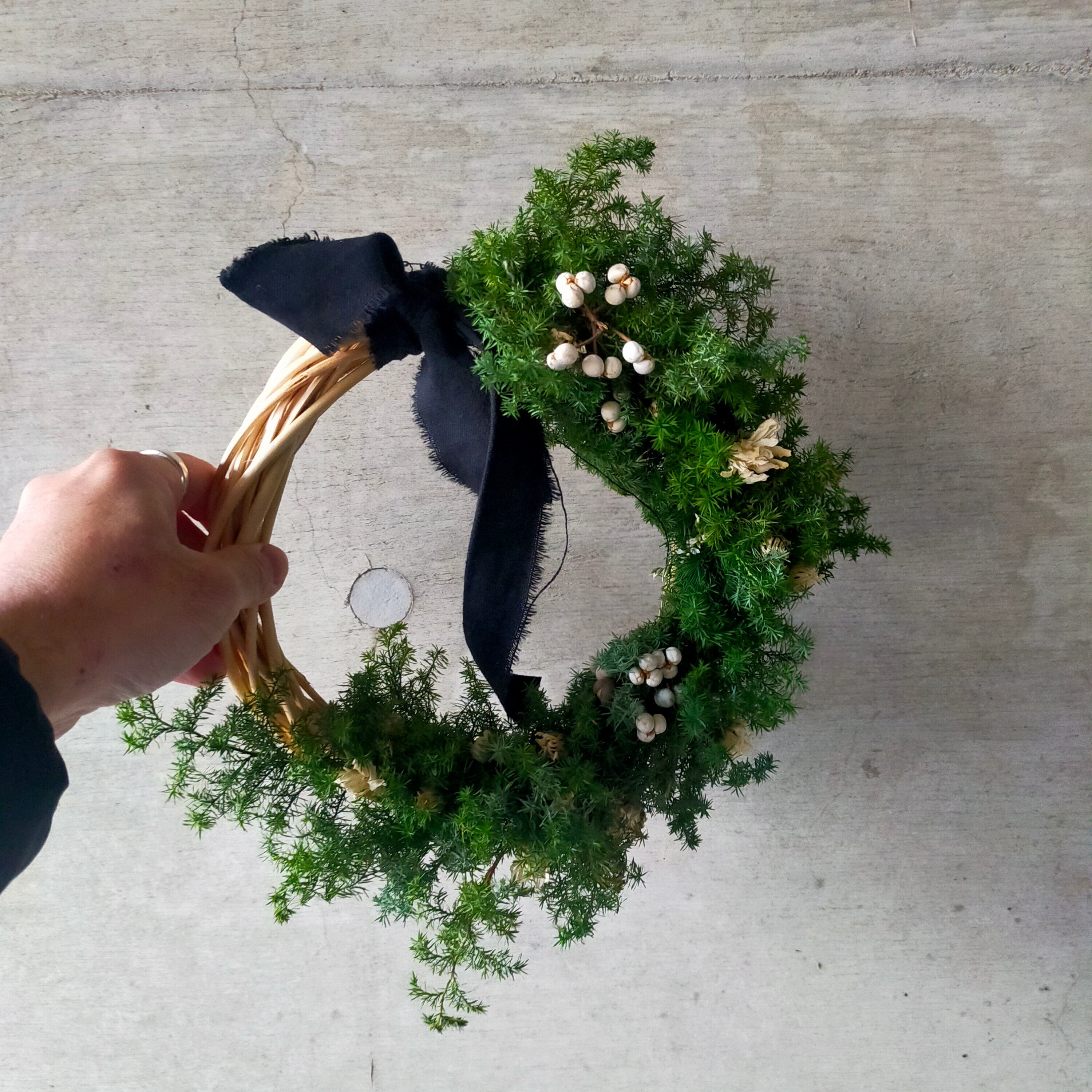 エレガントアンティーククラッシックハーフリースドライフラワー