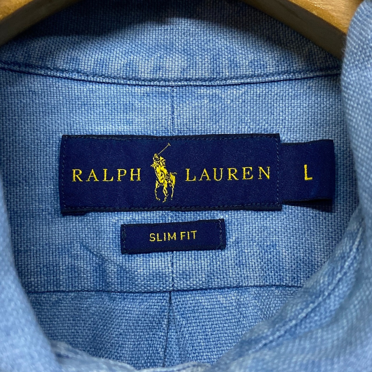 RALPH LAUREN ラルフローレン 半袖デニムシャツ ボタンダウンシャツ 