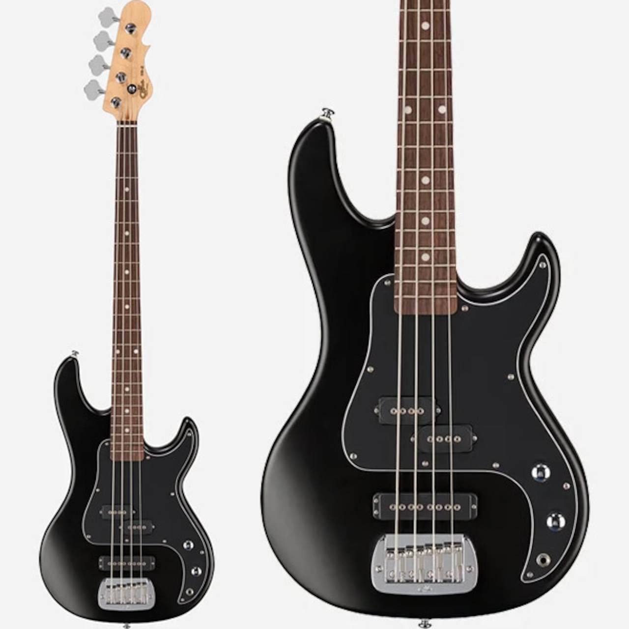G&L Tribute Series SB-2 (Black Frost/Rosewood)