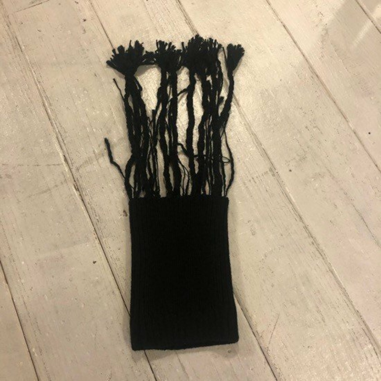  TOPANGA FASHION　ブレイズニットビーニーブラック 