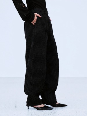 【26AW】THINGS THAT MATTER シングスザットマター / パンツ / PUNCHING DENIM TWEEDY PANTS　0586TM1643P