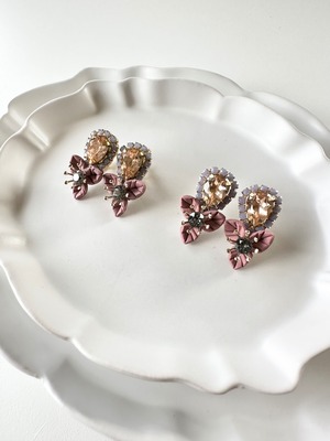 mini MAKE flower storn【 dusty pink 】