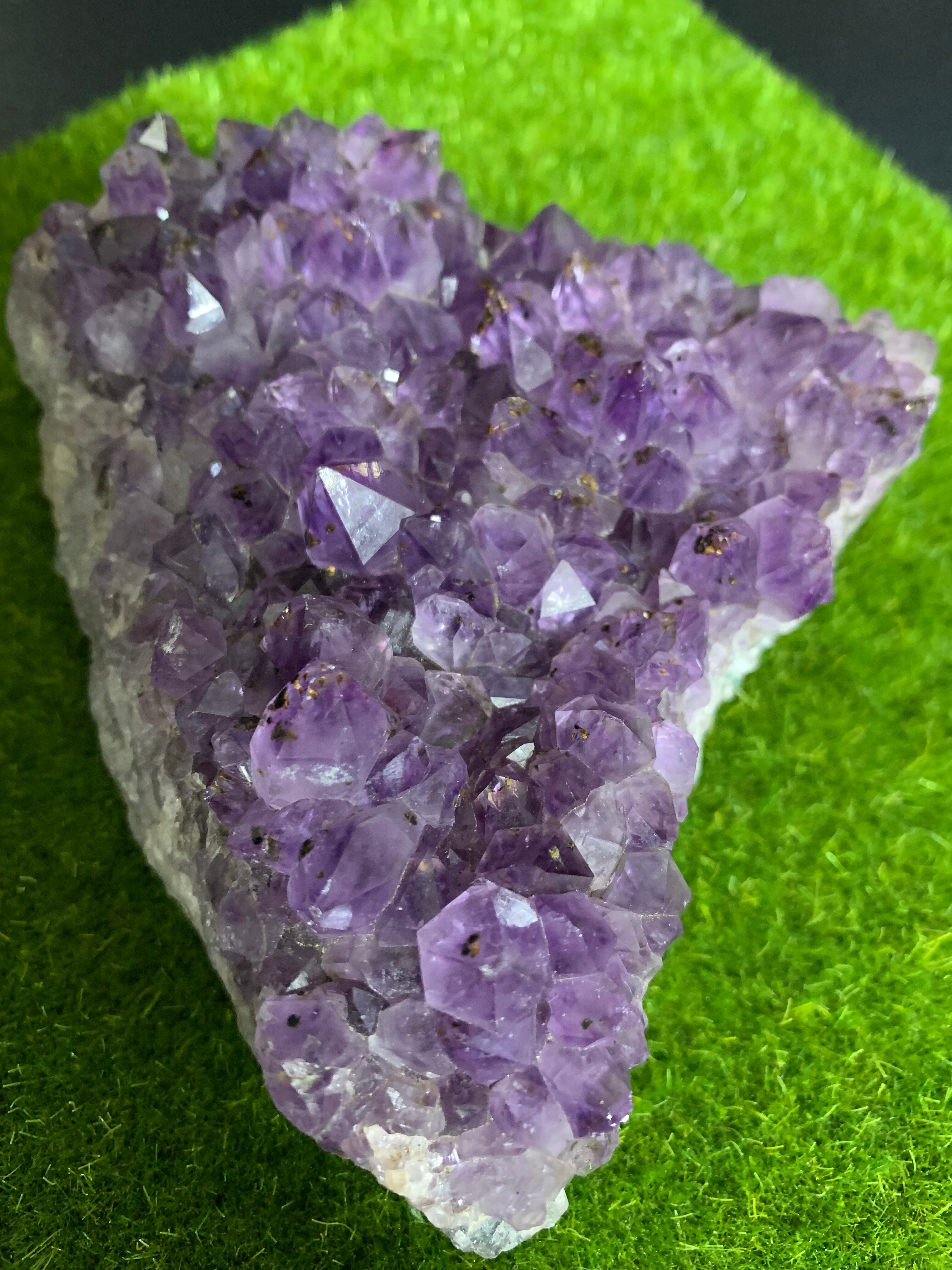 アメジスト 原石 】大きな紫水晶 クラスター 2月誕生石