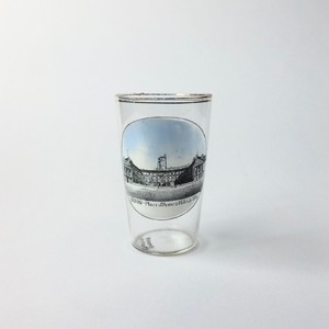 ヴィンテージ スーベニア グラス「アルム広場と市庁舎」｜Vintage Souvenir Glass "Place d’Armes-H?tel de Ville"