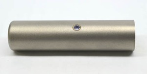 【誕生石チタン印鑑13.5mm丸銀行印】キラリ煌めくbirthstone付