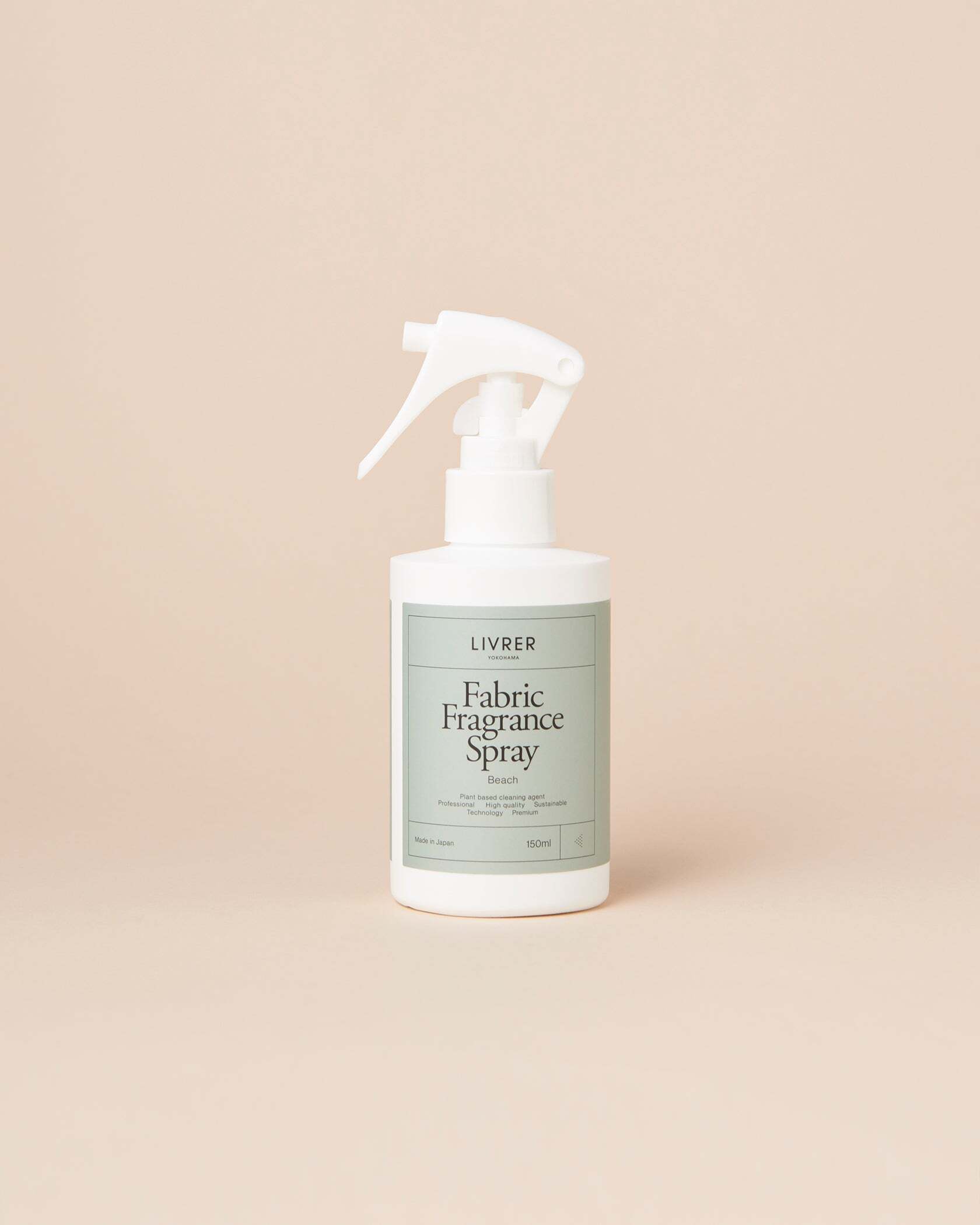 LIVRER ファブリック フレグランススプレー ビーチ（150ml）／シワ取り・消臭