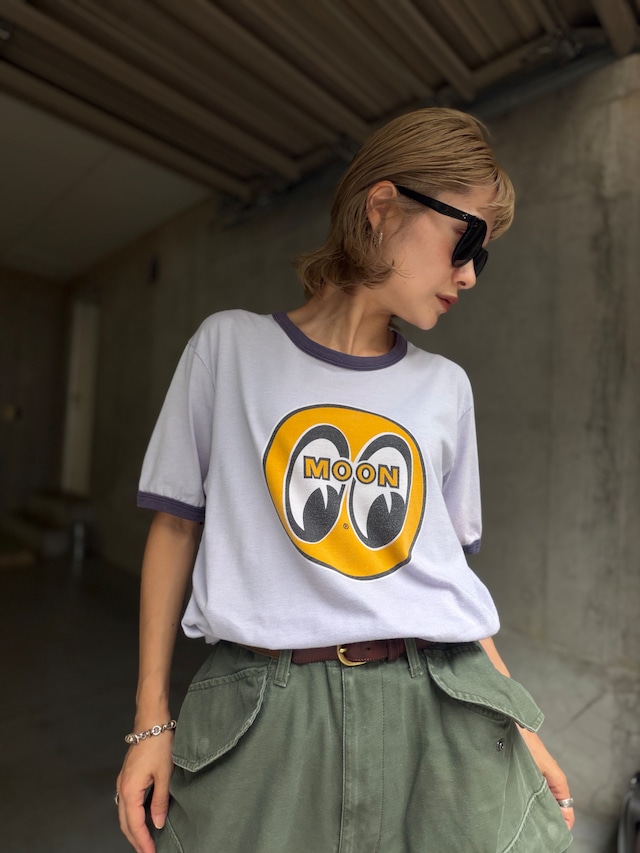 （CS2388）MOONEYES ringer T-shirt