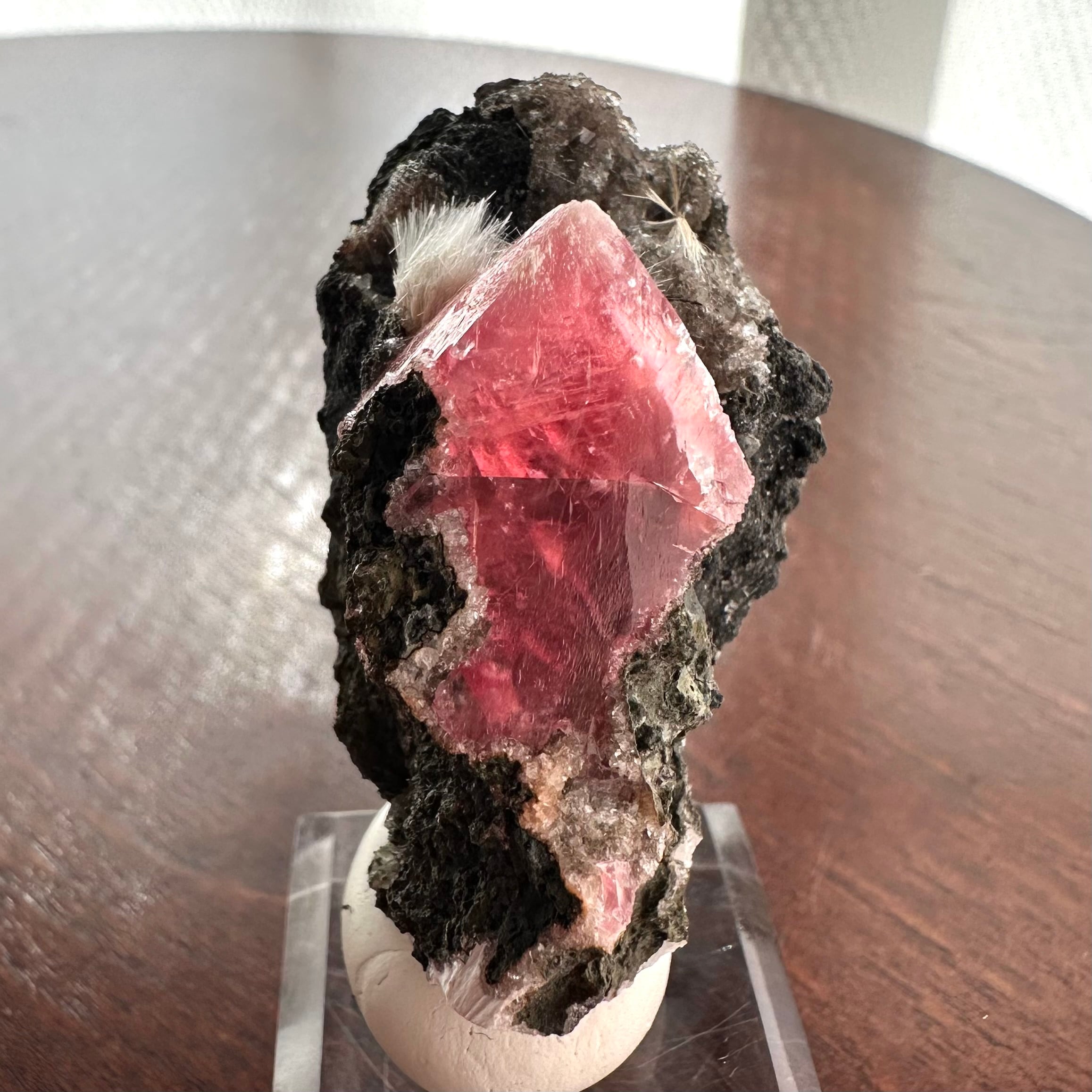 カルサイト / メソライト【Calcite with Mesolite】インド産 | PEANUTS