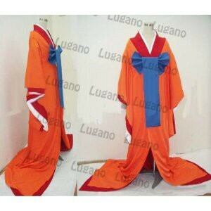 桃華月憚 TOUKA GETTAN 赤い着物 コスプレ衣装 コスチューム ハロウィン クリスマス イベント 仮装 和服 着物 コミケ プレゼント 忘年会 K910 桃華月憚 TOUKA GETTAN 風 コスプレ衣装 cosplay コスチューム