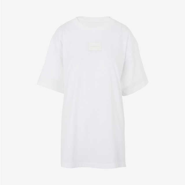 MM6  label relaxed-fit T-shirt  WHITE