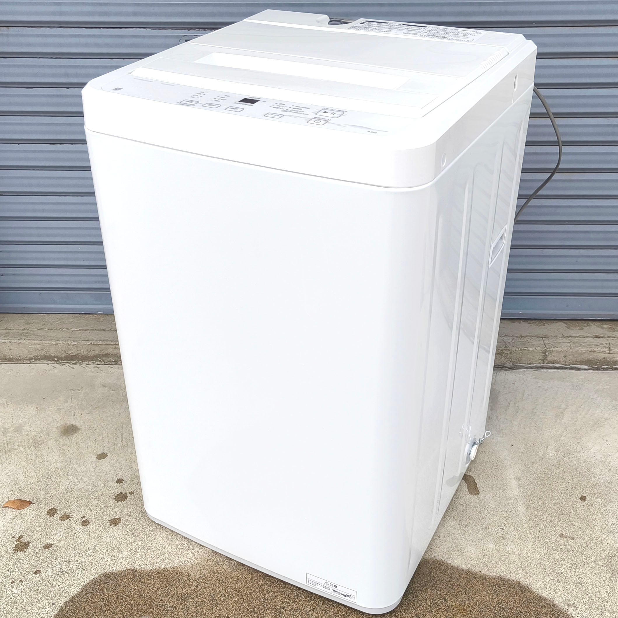 MAXZEN(マクスゼン)・全自動電気洗濯機・5.0㎏・2022年製・JW50WP01