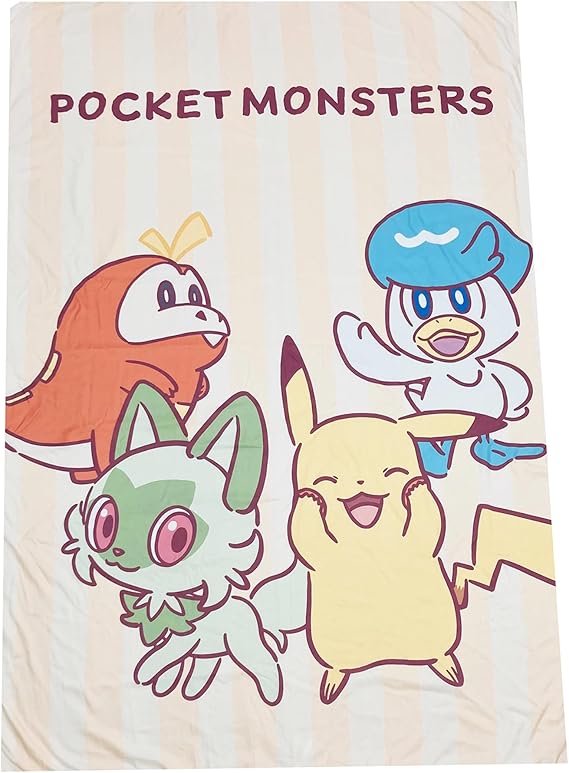 MORIPiLO モリシタ 布団カバーセット ポケモン ピカチュウ 150x210cm