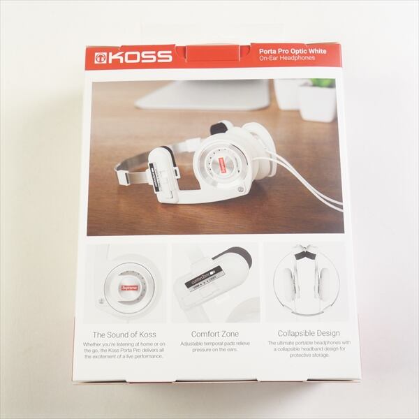 Supreme Koss PortaPro Headphones  白+シルバー