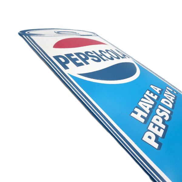 ダイカットエンボスメタルサイン PEPSI‐COLA VENDING MACHINE【ペプシ