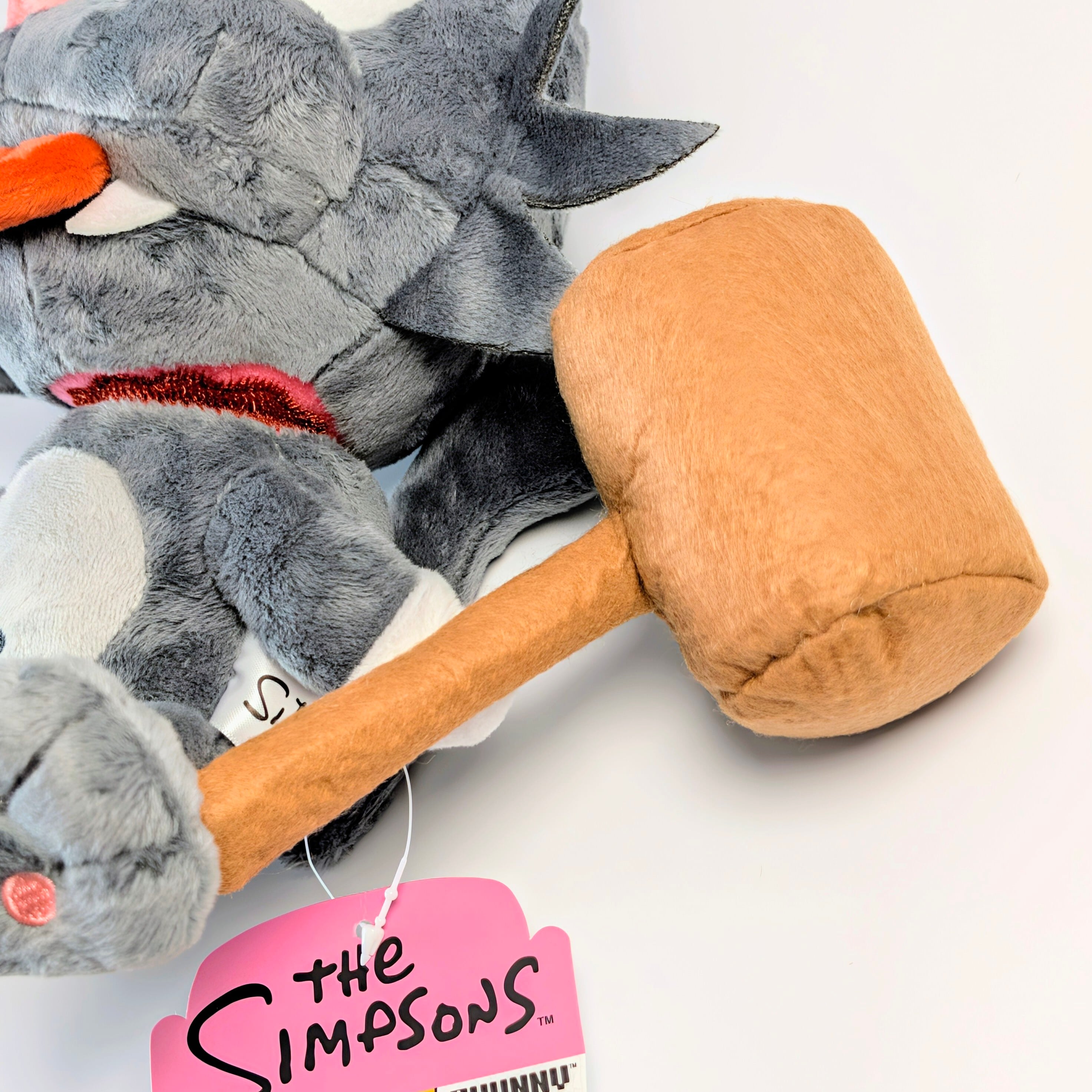⚡️LIMITED⚡️Kidrobot【 The Simpsons（ザ シンプソンズ） 】『 スクラッチー 』イッチー&スクラッチー インタラクティブプラッシュ / plush toy / ぬいぐるみ 〚アメリカン雑貨 アメトイ〛