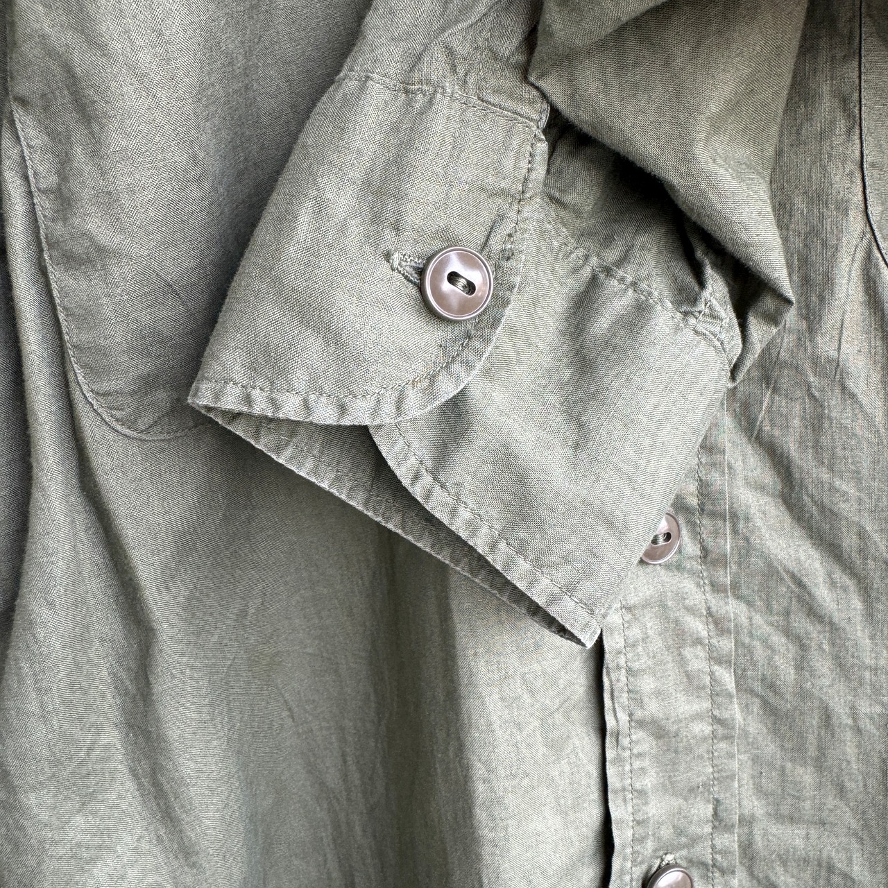 USN コットンポプリンシャツ 40s 画像7