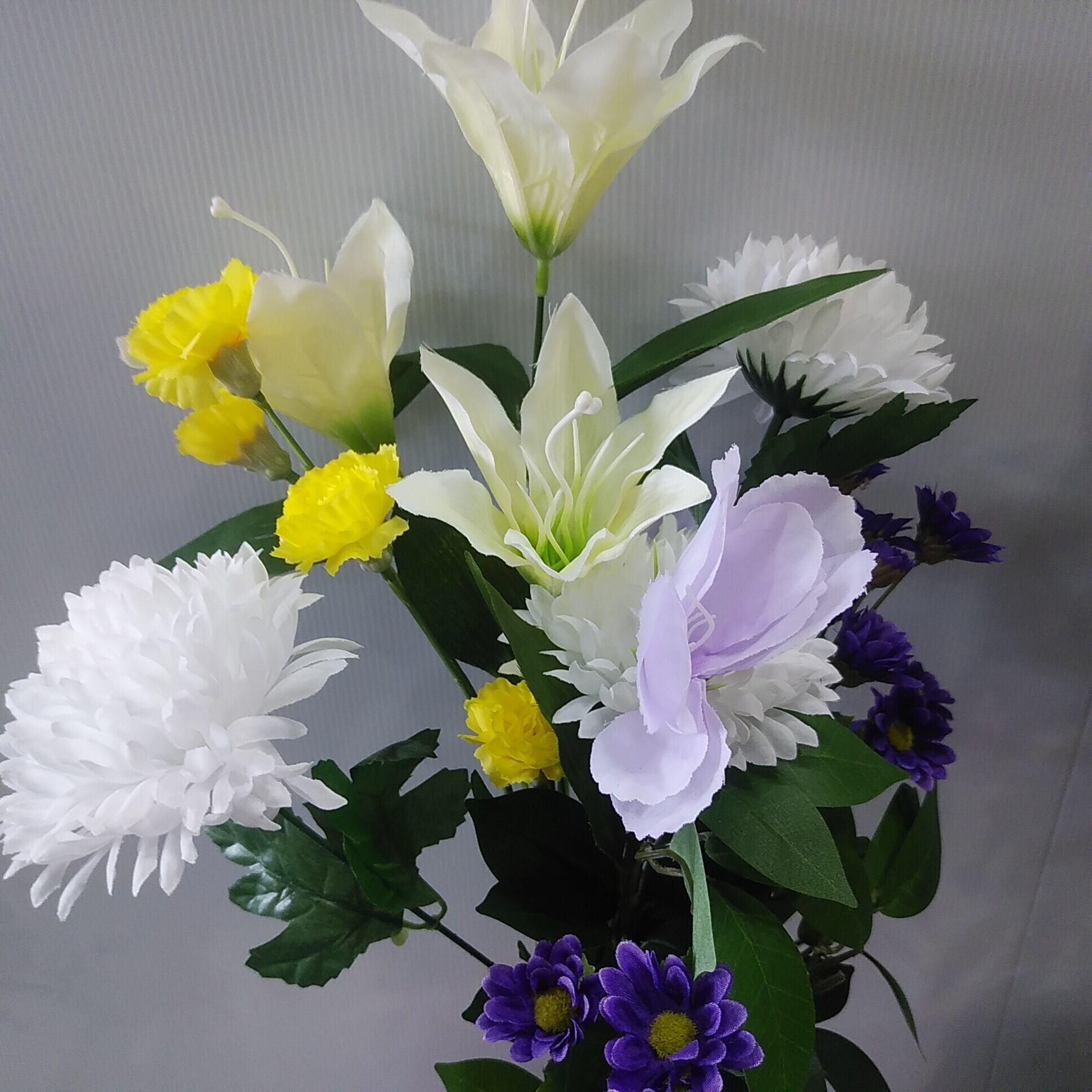 お墓用造花（左右1対セット）【そわ花】H030 | SOWAKA Flower