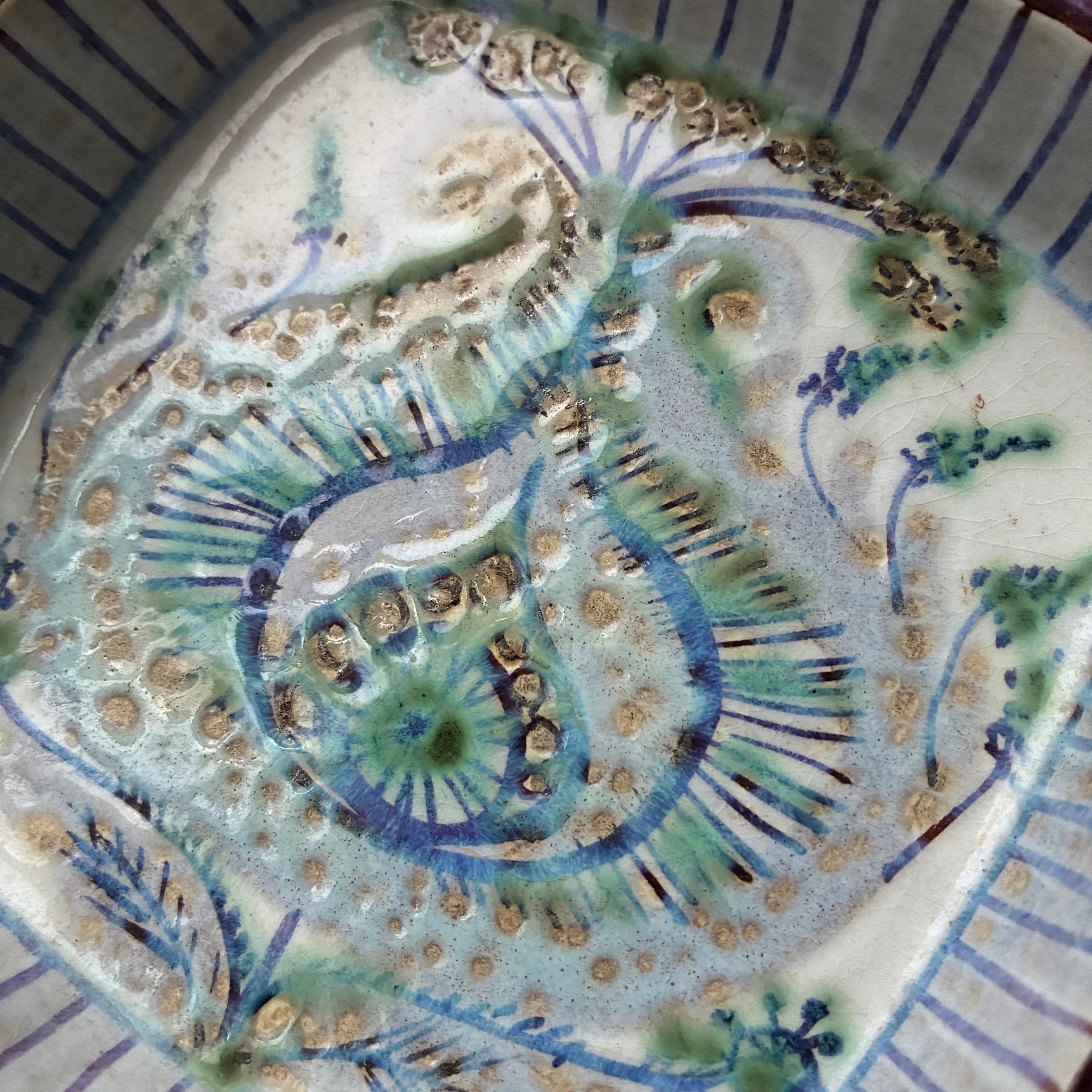 アルミニア窯 飾り皿   北欧ヴィンテージ アルミニア窯 飾り皿 北欧ヴィンテージ 【公式通販】