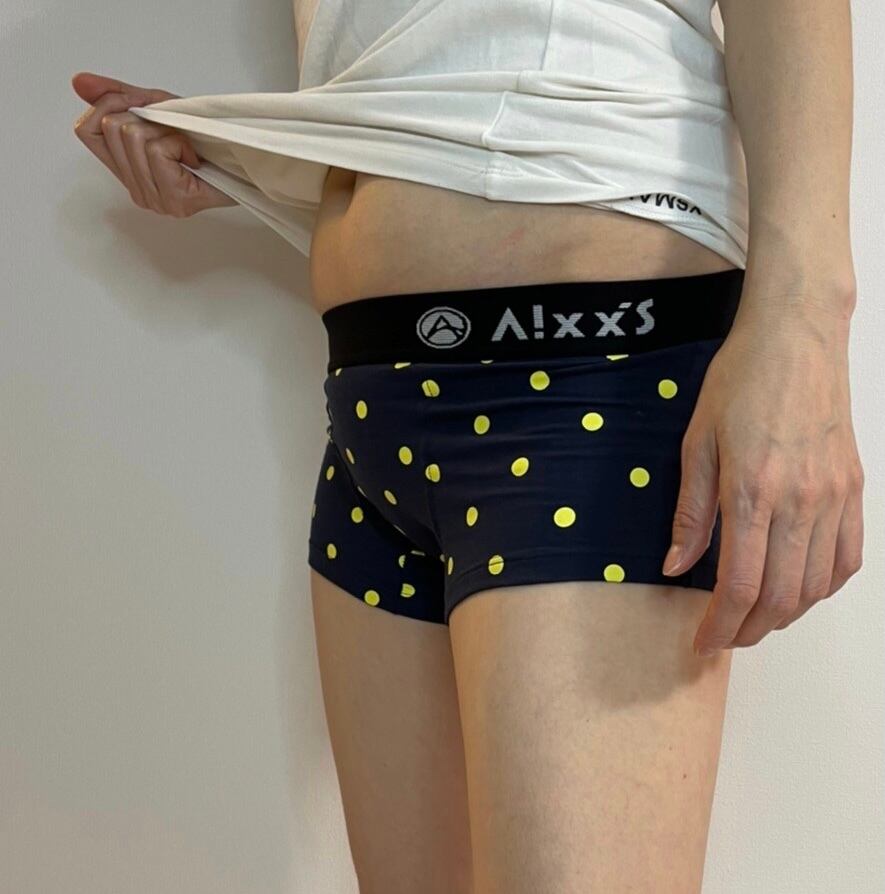 Aixx's アンダーウェア ボクサーパンツ LGBTQ（白ドット/赤ドット/黄